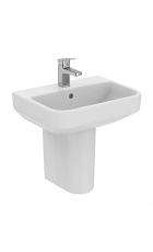 I.Life B 1 Taphole Basin with Semi Pedestal