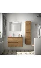 Salgar Noja 1 Door, 2 Drawer Wall Hung Vanity with 1 Taphole Iberia Basin