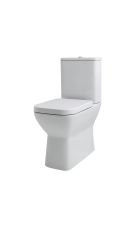 Lincoln Close Coupled Comfort Height Rimless Pan and Seat