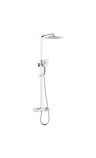 Bristan Craze Safetouch Dual Thermostatic Shower Mixer with Adjustable Riser