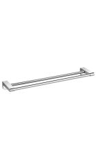 Audrey Double Towel Rail 600mm (Chrome)