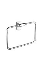 Audrey Square Towel Rail (Chrome)