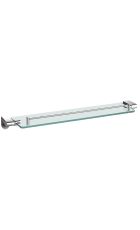 Audrey Glass Shelf (Chrome)