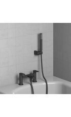 Grafton Bath Shower Mixer (Matt Black)