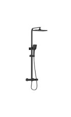 Bristan Craze Safetouch Dual Thermostatic Shower (Black)