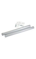 Ideal Vertical Flue Extension 80mm (Pair)