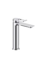 Saffron EcoStart Tall Basin Mixer with Waste (Chrome)