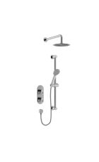 Saffron Dual Outlet Concealed Shower with Kit (Chrome)