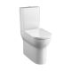 Nerola Rimless Close Coupled Comfort Height Back to Wall Toilet & Wrapover Seat