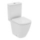 Ideal Standard I.Life S Rimless Compact Close Coupled Pan with Soft Close Seat