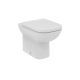 Ideal Standard I.Life A Rimless Back to Wall Toilet Pan and Soft Close Seat