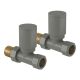 Tissino Hugo2 (Lusso Grey) Straight Valve (Pair)