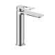 Saffron EcoStart Tall Basin Mixer with Waste (Chrome)