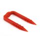 Underfloor Heating Railclip Staple 50mm Red (Box of 250)