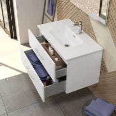 Acuario Wall Hung 2 Drawer Vanity with Basin