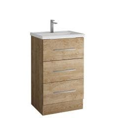 Acuario Floor Standing 3 Drawer Vanity with Basin