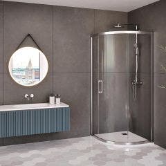 Renu Framed 1 Door Framed Quadrant Shower Enclosure