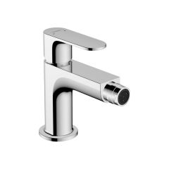 Hansgrohe Rebris S Single Lever Bidet Mixer with Push Button Waste