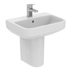 I.Life B 1 Taphole Basin with Semi Pedestal