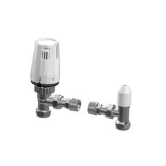 Purmo Alpha 1/2" 2 Way TRV and LS Pack (Qty 5)