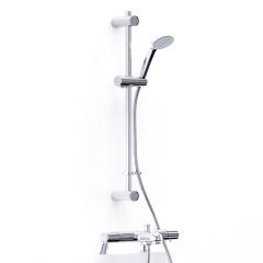 Intatec Trade-Tec Thermostatic Bath Shower Mixer with Rail Kit & Legs (WRAS approved)