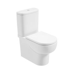 Amada Comfort Height Close Coupled BTW Toilet Pan