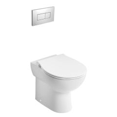 Ideal Standard Contour 21+ Back to Wall Rimless Toilet with Horizontal Outlet