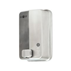 Nofer Vertical Stainless Steel Soap & Sanitiser Dispenser