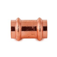 Imperial Copper Press ½" Straight Coupler