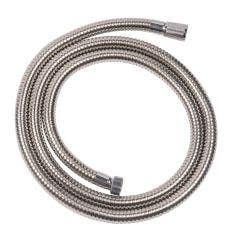 Croydex Amalfi Stainless Steel 1.75m Shower Hose (Chrome)