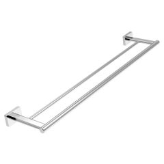 Greta 600mm Double Towel Rail (Chrome)