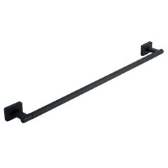 Greta 600mm Single Towel Rail (Matt Black)