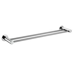 Smile 600mm Double Towel Rail (Chrome)