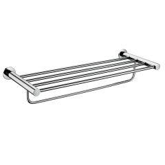 Smile Double Towel Rack (Chrome)