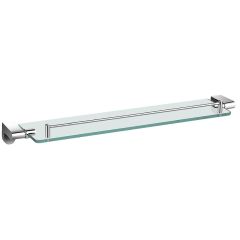 Audrey Glass Shelf (Chrome)