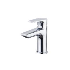 Howth Basin Mixer with Push Button Waste (Chrome)