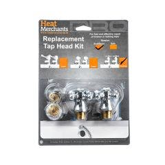 1/2" Replacement Tap Head Kit (Victorian Pattern)