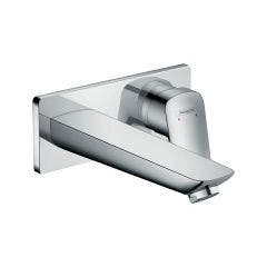 Hansgrohe Logis 2-Hole Wall Mounted Basin Mixer (Chrome)