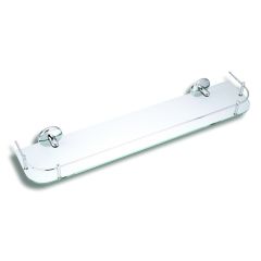 Metalia 1 Galley Glass Shelf (Chrome)