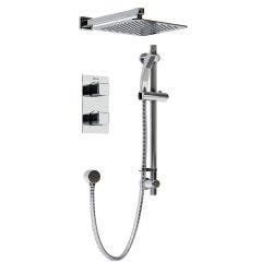 Bristan Complete Cobalt Recessed Dual Control Shower Pack