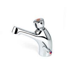 Intatec Non Concussive Basin Mounted Mixer Tap with Temperature Control