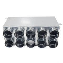 Quiet-Vent 10 Port 75mm Manifold (Back Entry) with 180mm Spigot