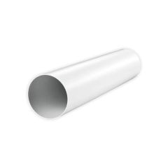 Domus Ventiliation 125mm PVC Pipework (2 meter length)