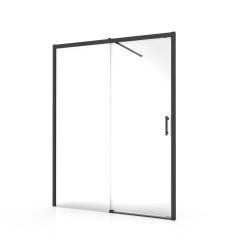 Verve 1000mm Sliding Shower Door (Matt Black)