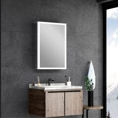 Fane 500x700mm LED Mirror Cabinet (Chrome)