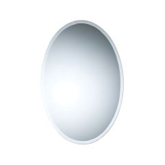 Newry 700x500mm Oval Bevelled Mirror (Chrome)