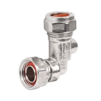 15mm X C P Angled Service Valve